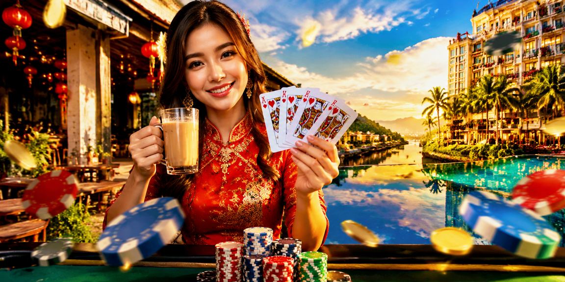 Permainan Teen Patti gaya Melayu Ipoh menggambarkan variasi kasino ax200s