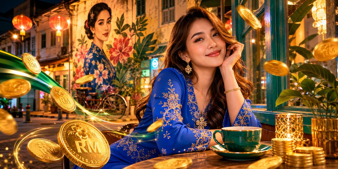Hiburan gaya baju kurung di Pulau Pinang menggambarkan budaya Malaysia dalam platform ax200s